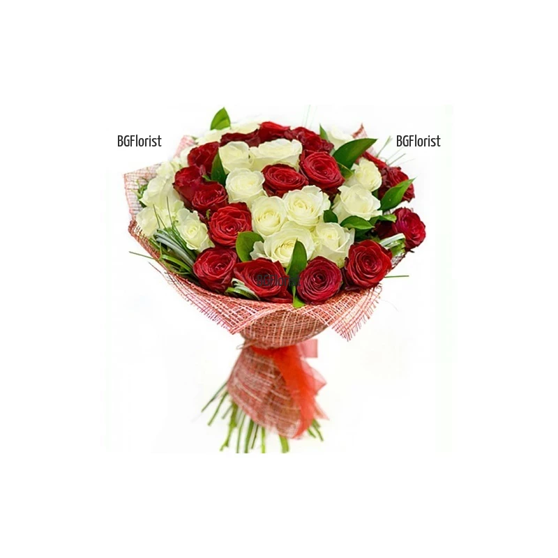 Онлайн поръчка на букети от рози с доставка в София