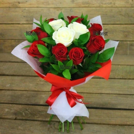 Delivery of bouquet of roses and flowers to Sofia, Plovdiv, Varna, Burgas.