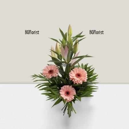 Order bouquet of lilies online