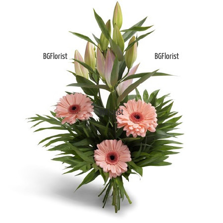 Order bouquet of lilies online