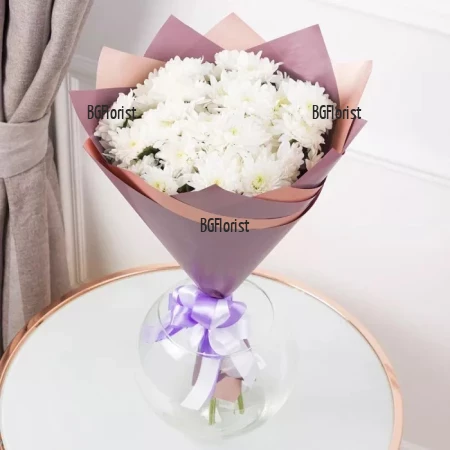 Send bouquet of chrysanthemums Art to Sofia