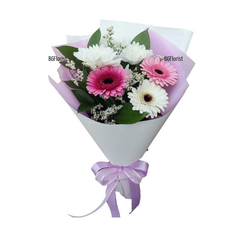Send nice bouquet of gerberas to Sofia