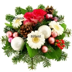 Send Christmas bouquet of flowers to Sofia