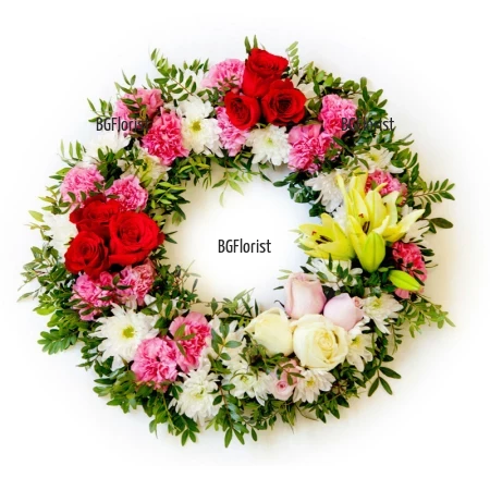 Send a funeral wreath - Parting to Sofia