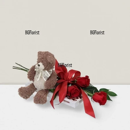 Онлайн поръчка на цветя и подаръци за романтичен повод