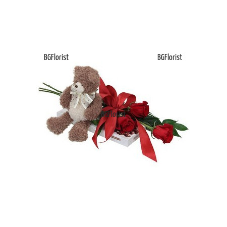 Онлайн поръчка на цветя и подаръци за романтичен повод