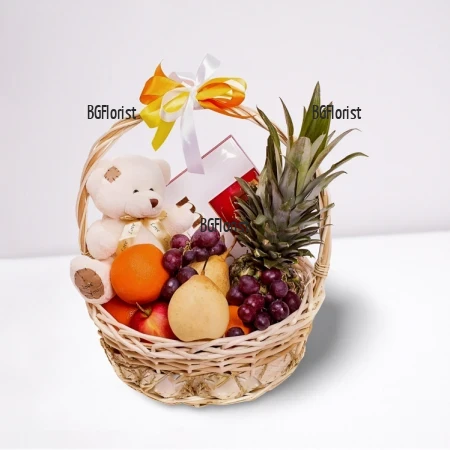 Доставка на подаръчна кошница в София