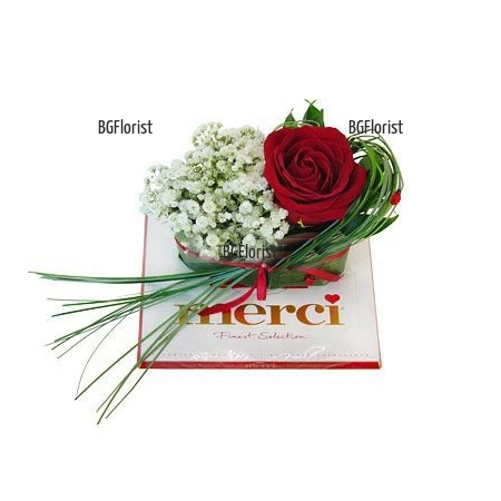 Flower delivery romantic gift Sweetness
