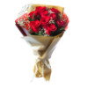 Flower delivery -a romantic bouquet of red roses