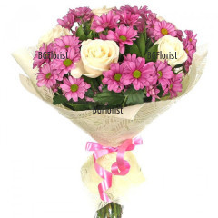 Send to Bulgaria beautiful bouquet of fresh flowers