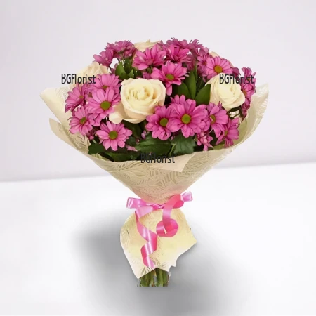 Send to Bulgaria beautiful bouquet of fresh flowers