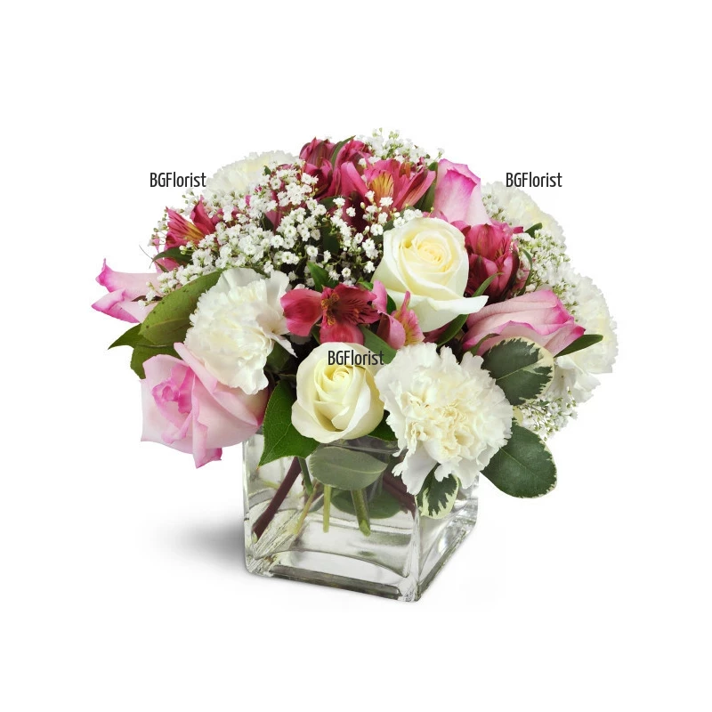 Send to Bulgaria delicate flower arrangement
