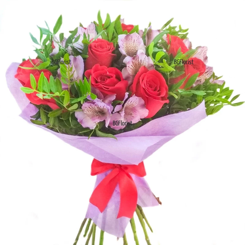 A bouquet of assorted flowers Chanson