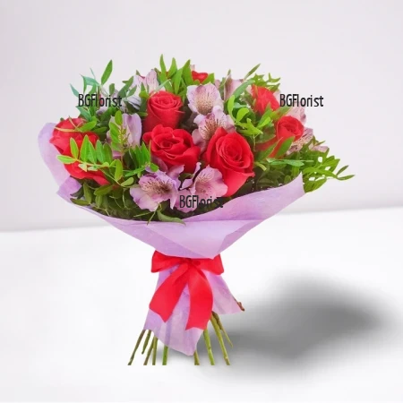 A bouquet of assorted flowers Chanson