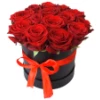 Order a romantic box with 15 roses