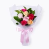 Поръчка на букет от 7 рози за Свети валентин