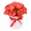 Send flowers to Bulgaria 15 roses in a box