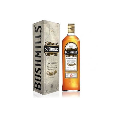 Send a bottle of classic Bushmills Whiskey 0.700 l
