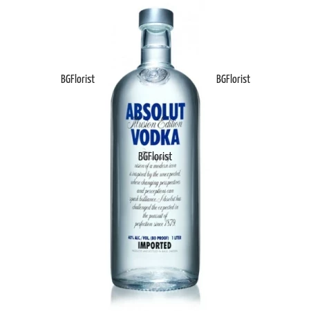 Send a bottle of Absolut Vodka 1.0 l