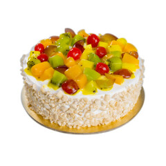 Онлайн поръчка на плодова торта и цветя