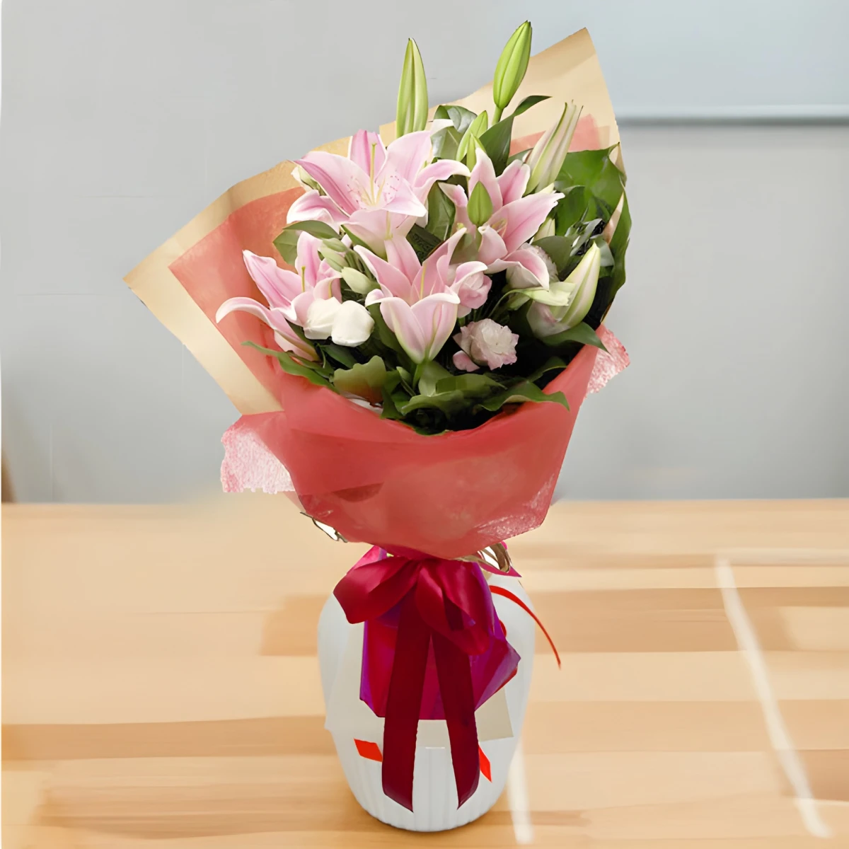 Order and delivery of bouquet of lilies to Sofia