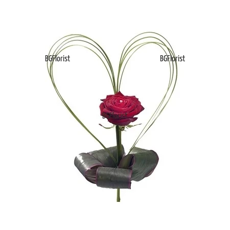Send one romantic rose