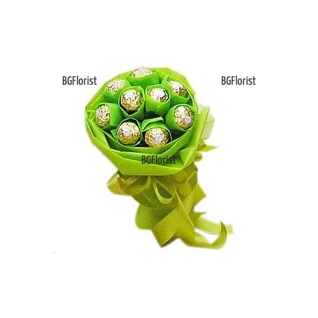 Send  chocolate bouquet by courier