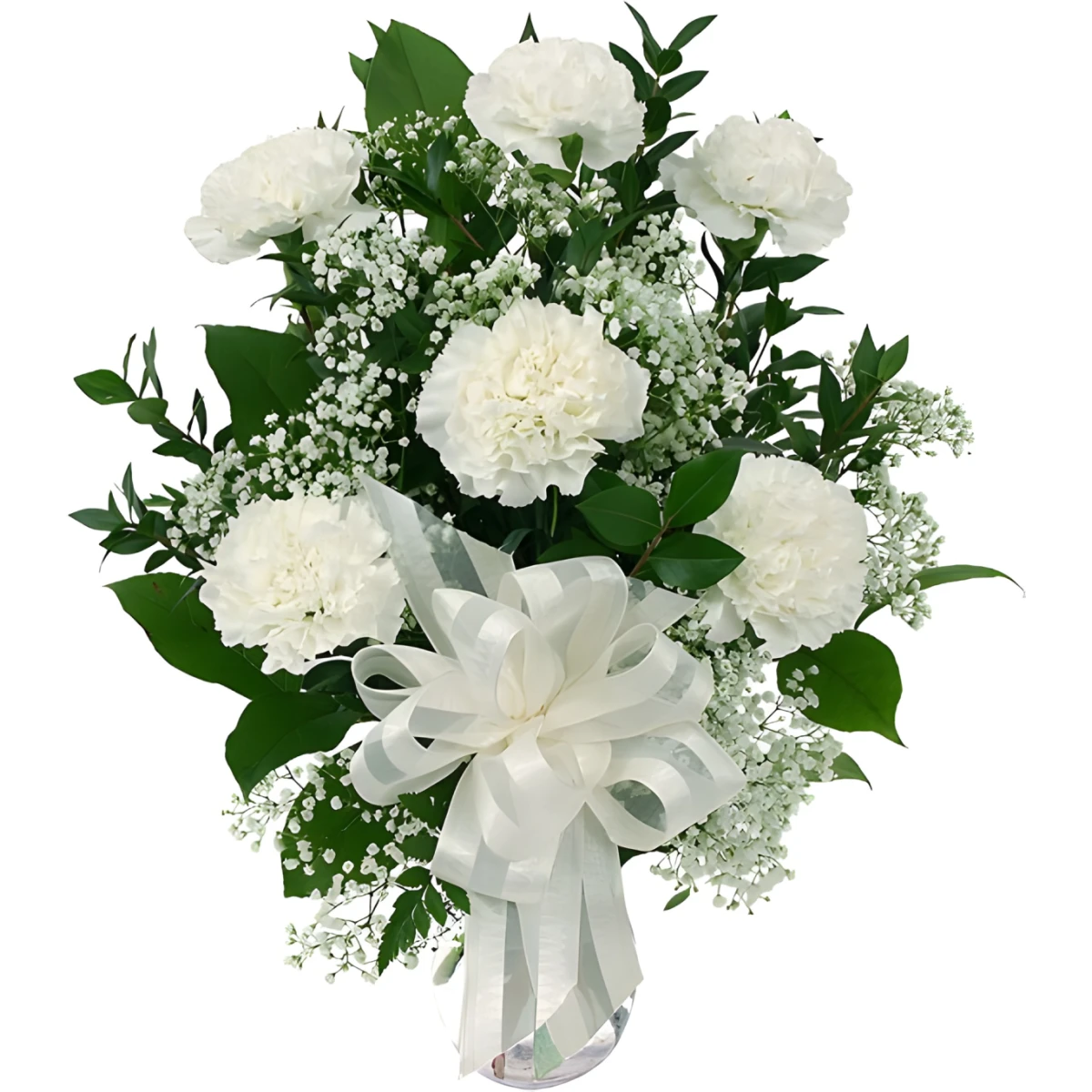 Send Bouquet of white carnations to Sofia