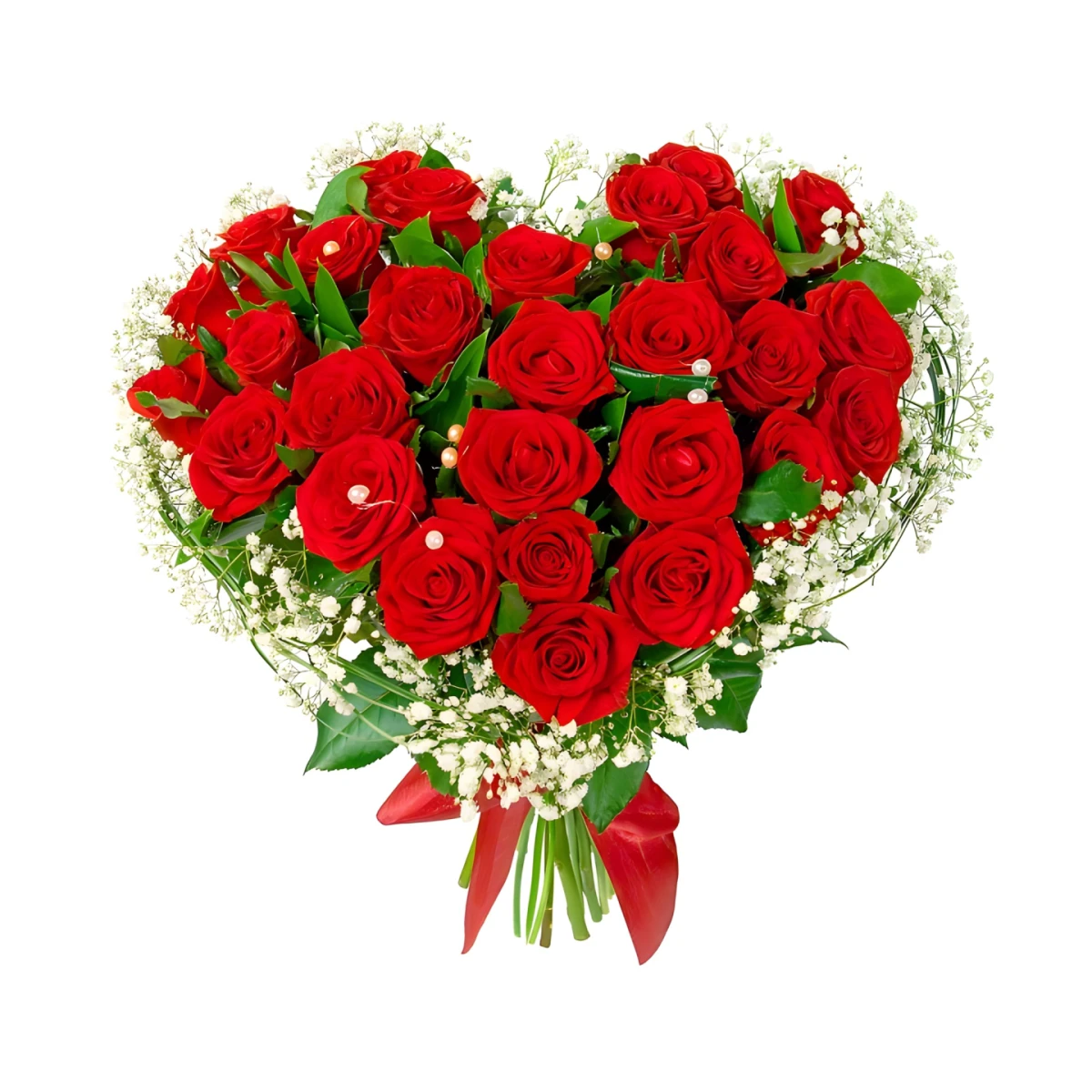 Order romantic heart of roses to Sofia