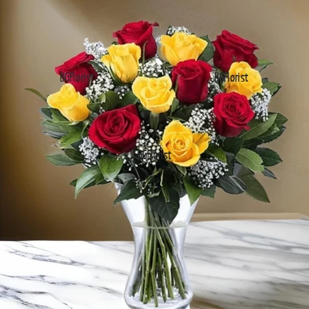 Order and send bouquet of roses to Sofia