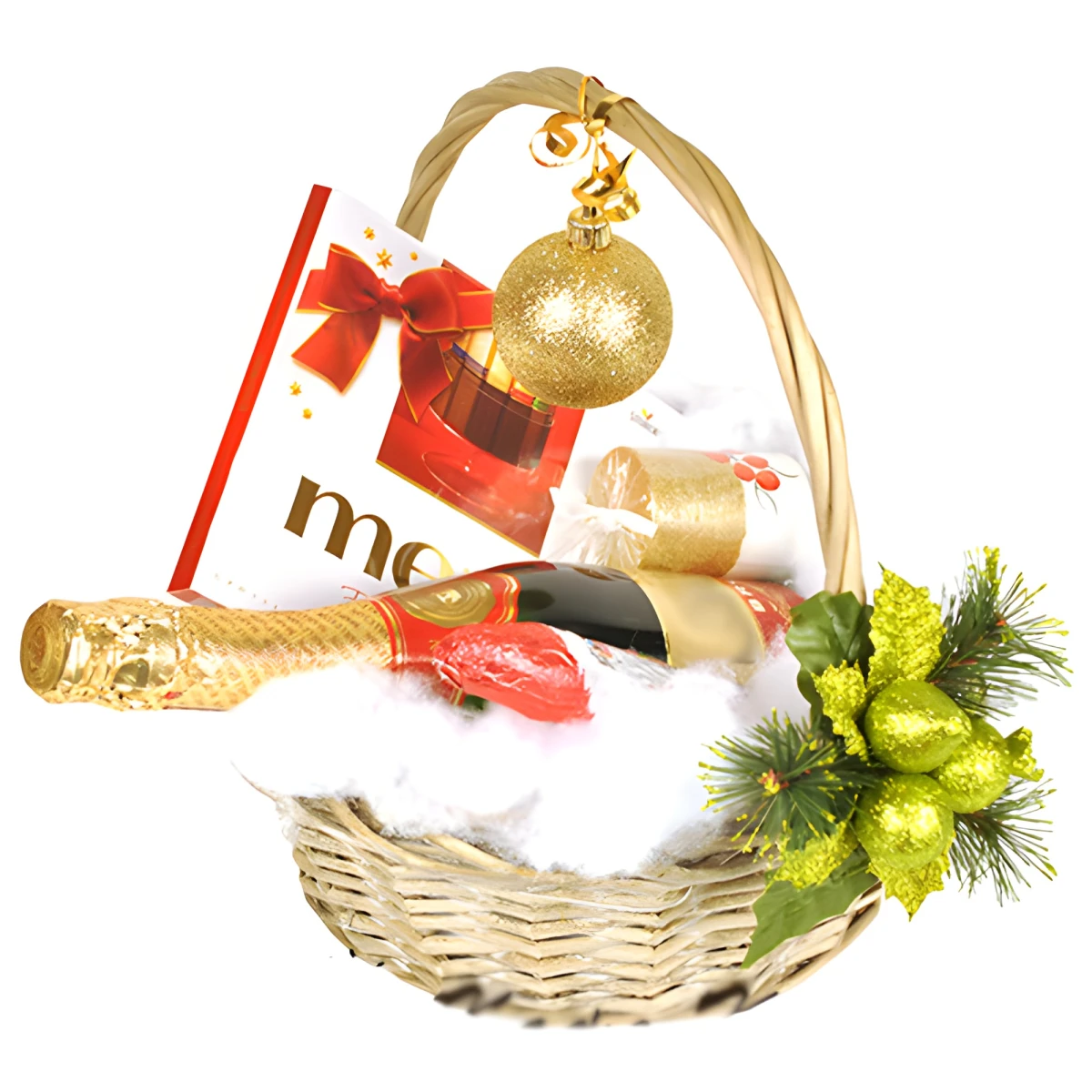 Send a gift basket for the holiday season.