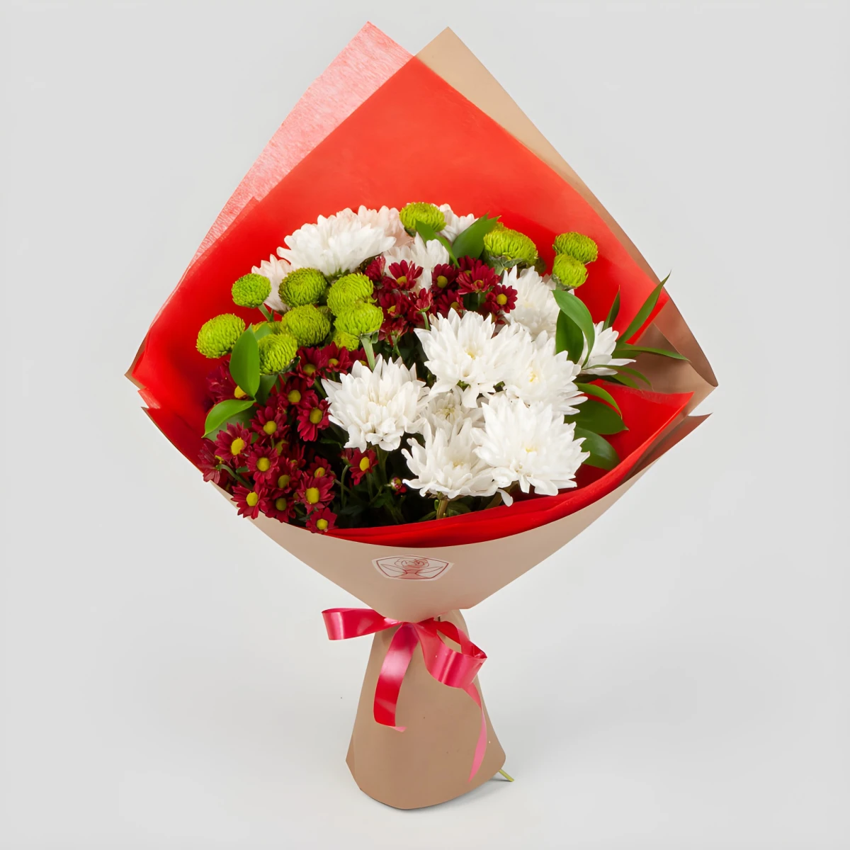 Online order and send to Bulgaria chrysanthemums bouquet