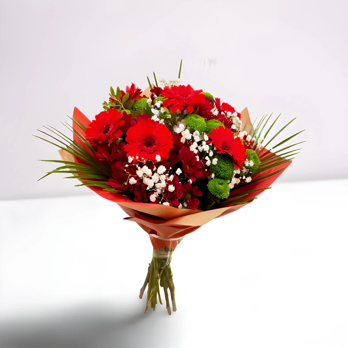 Send a bouquet of gerberas and flowers to Bulgaria