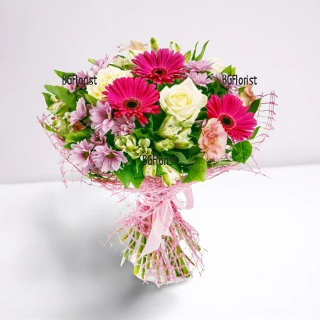 Send to Bulgaria nice bouquet of flowers