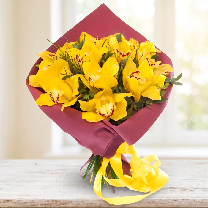 Send bouquet of orchids to Bulgaria