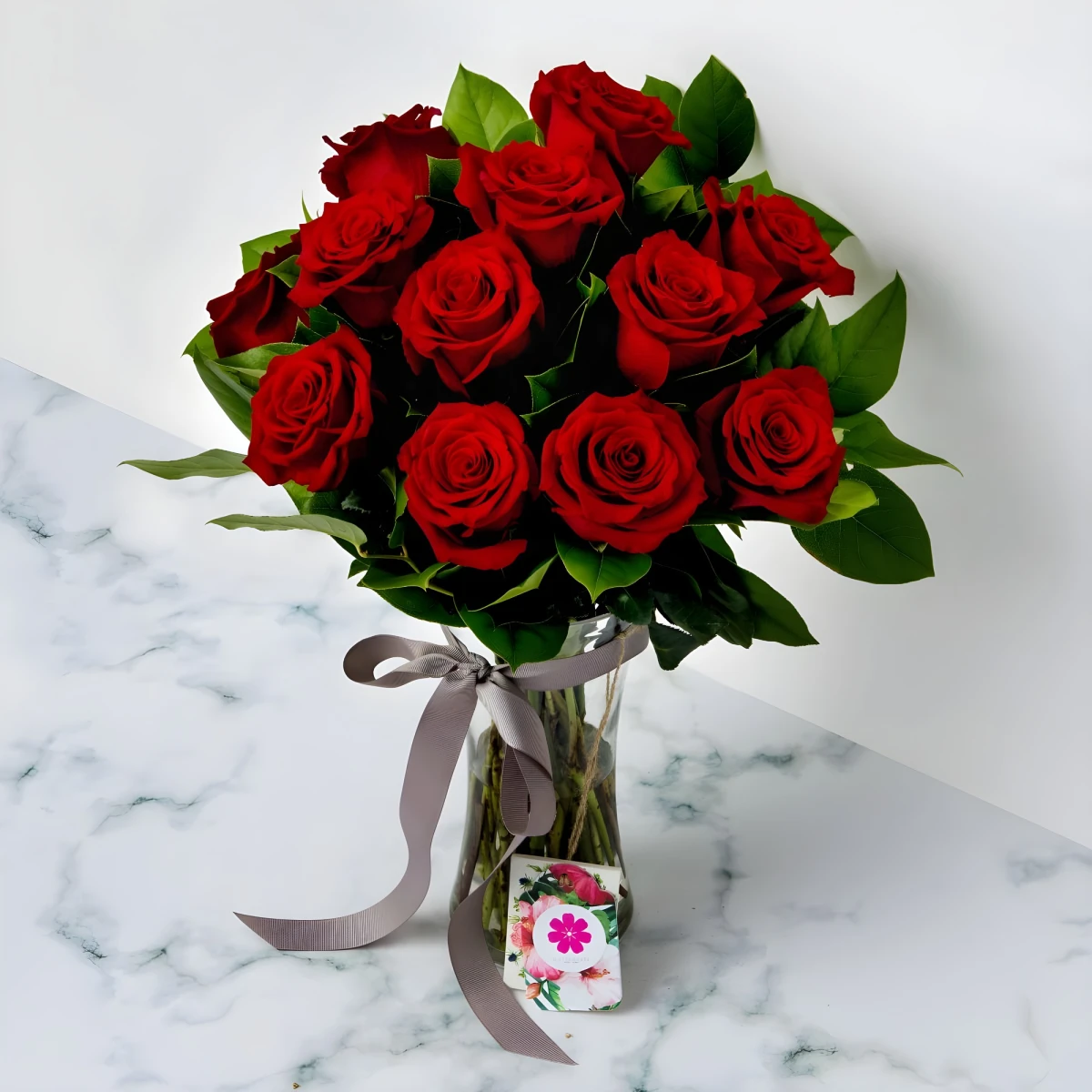 Send to Sofia Bulgaria a bouquet of 13 red roses