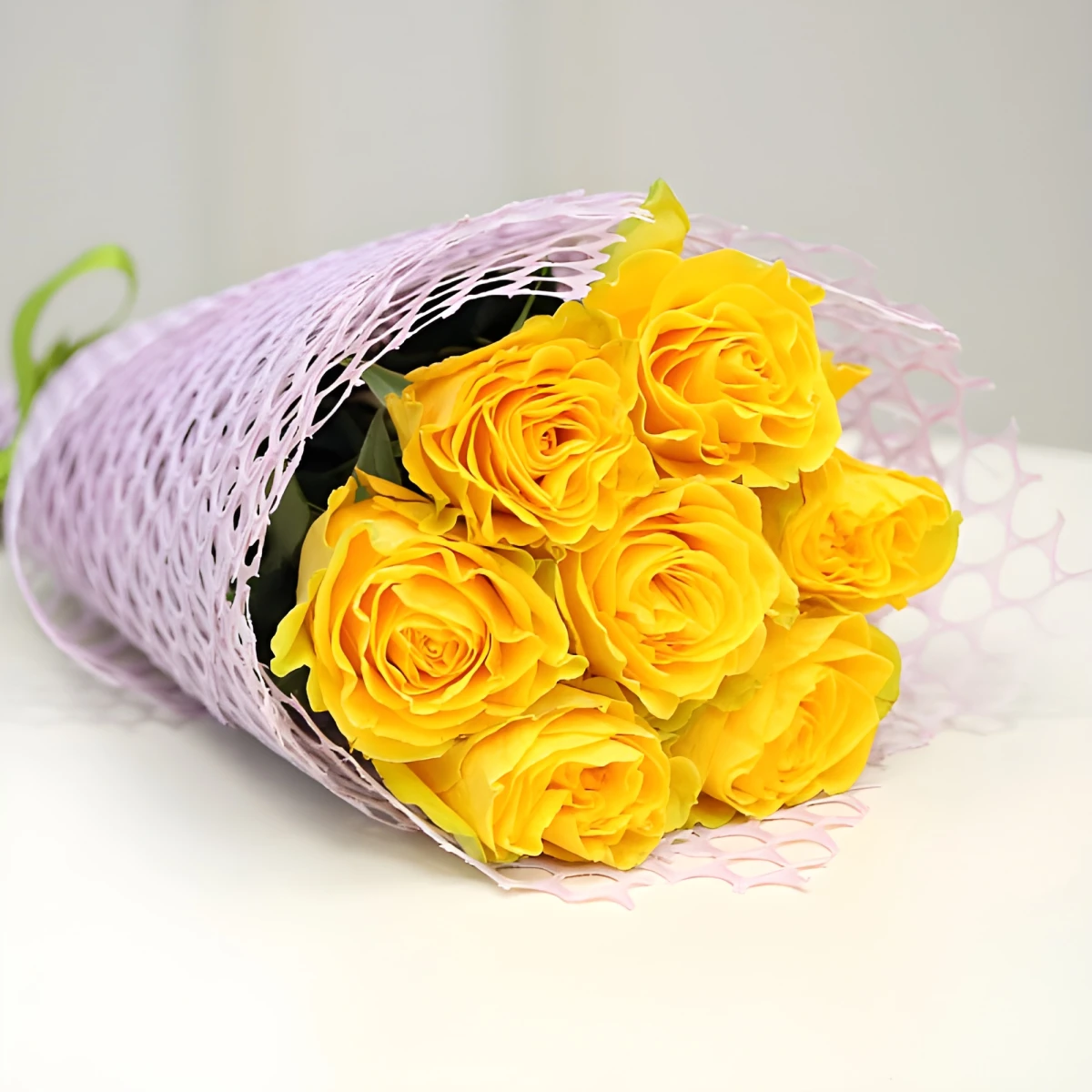 Send to Sofia Bulgaria bouquet of 7 yellow roses